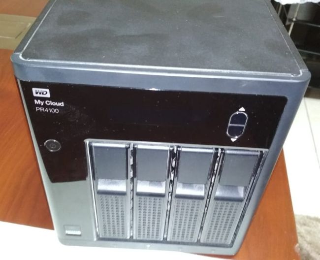 Picture of Western Digital (WD) NAS device